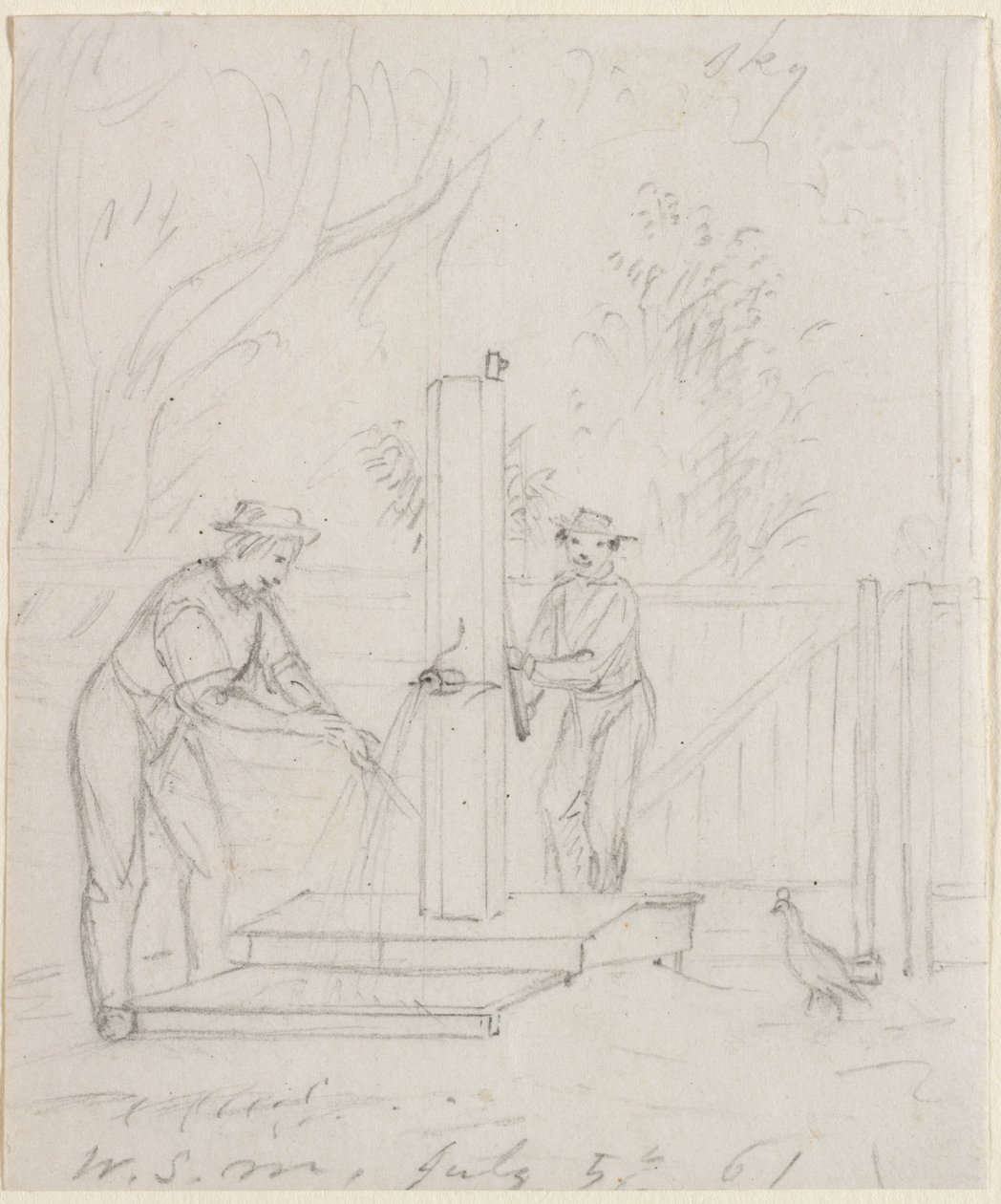 Pumpun luona tekijältä William Sidney Mount