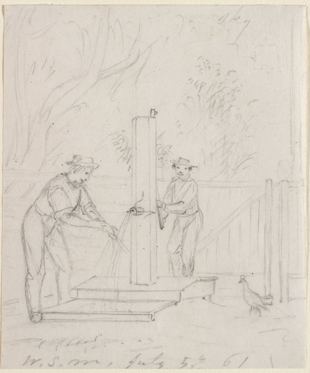 Pumpulla, 1861. tekijältä William Sidney Mount