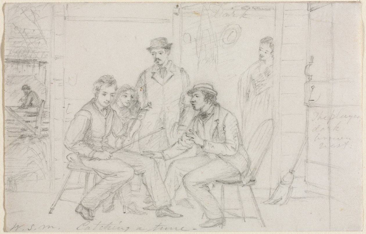 Catching a Tune, luultavasti 1867. tekijältä William Sidney Mount