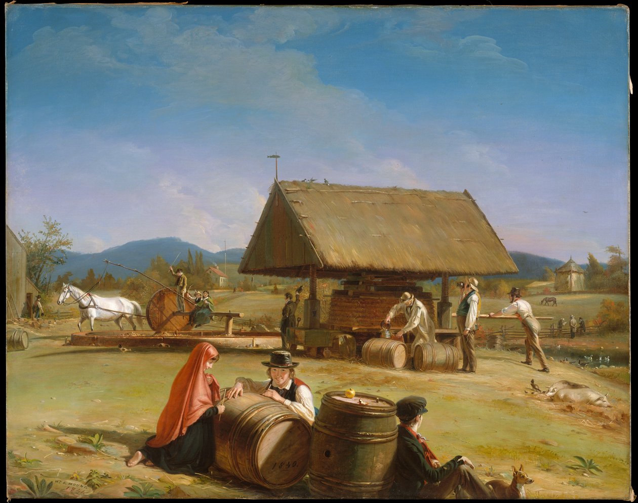 Siiderin valmistus tekijältä William Sidney Mount