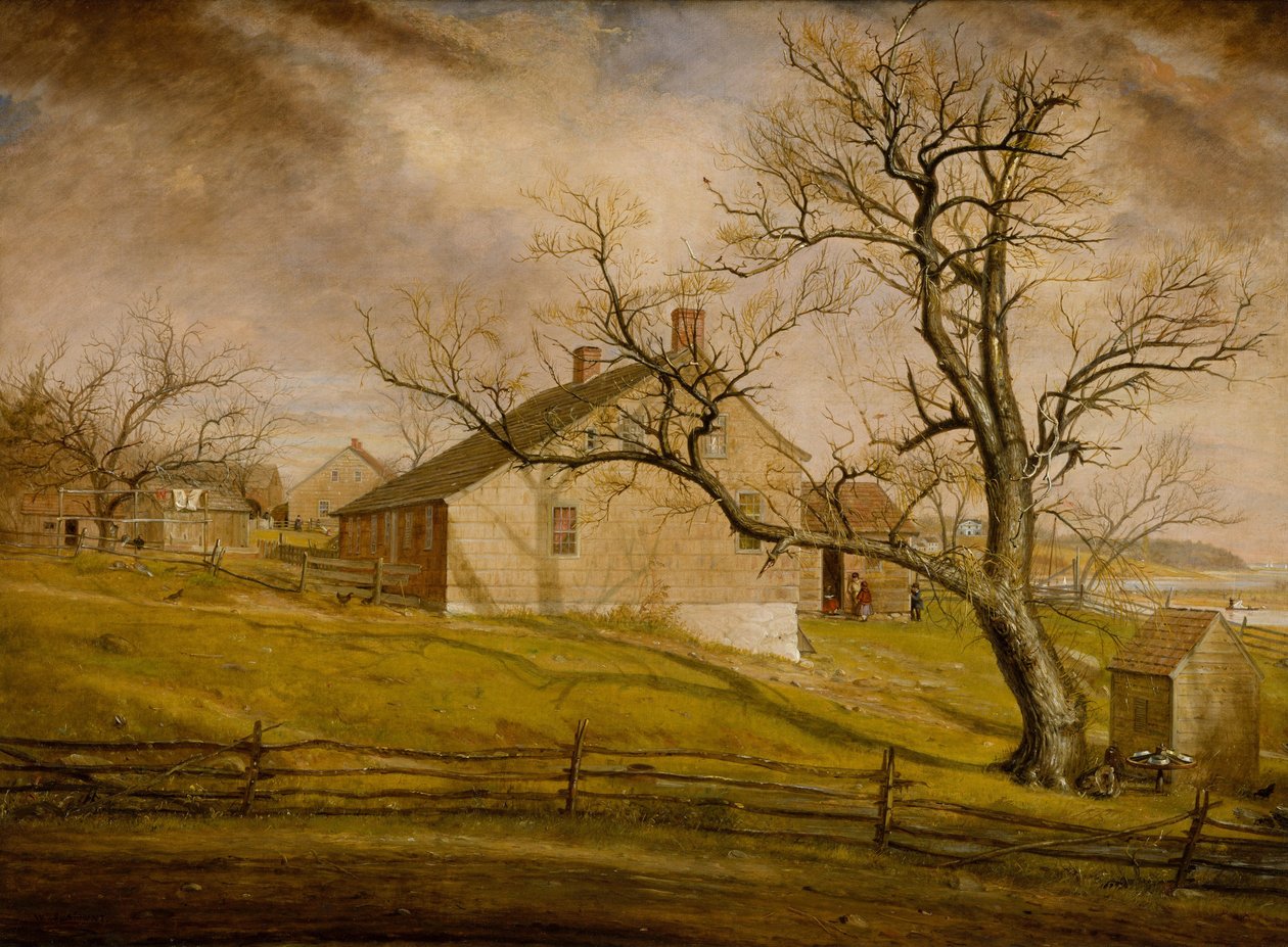 Long Islandin maalaistalot tekijältä William Sidney Mount