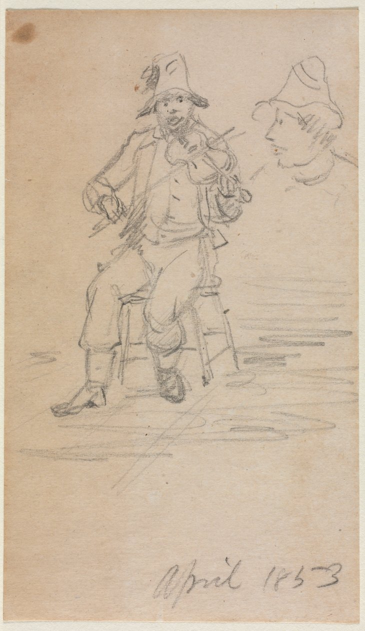 Viulun kerjäläinen tekijältä William Sidney Mount