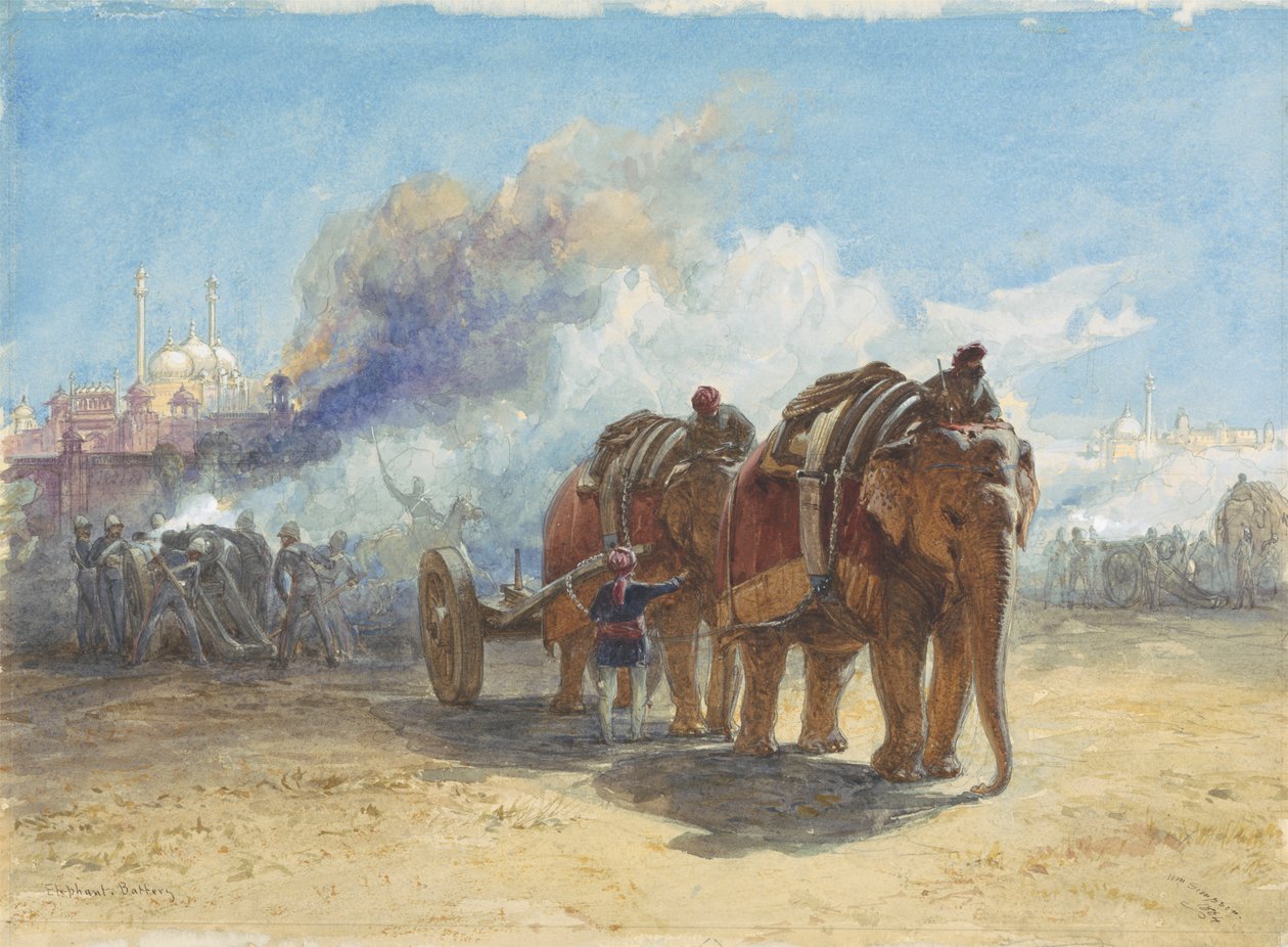 Elefantin akku tekijältä William Simpson