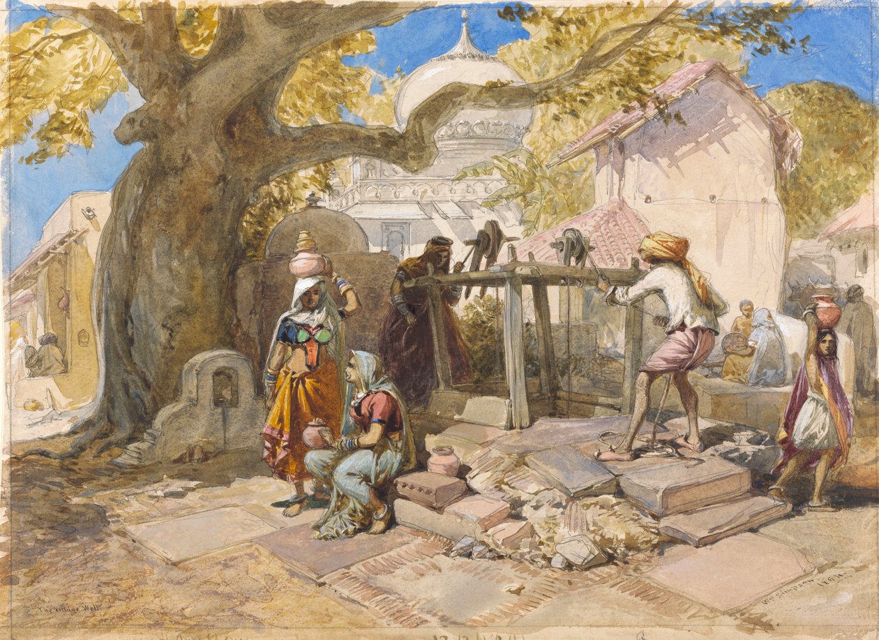 Kylän kaivo tekijältä William Simpson