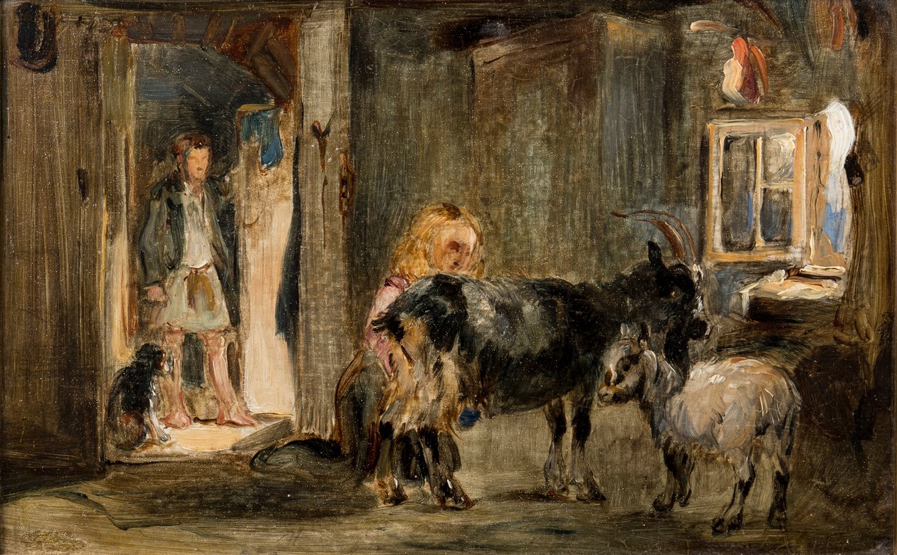 Study for the Goat Herds Cottage, 1832 tekijältä William Simson