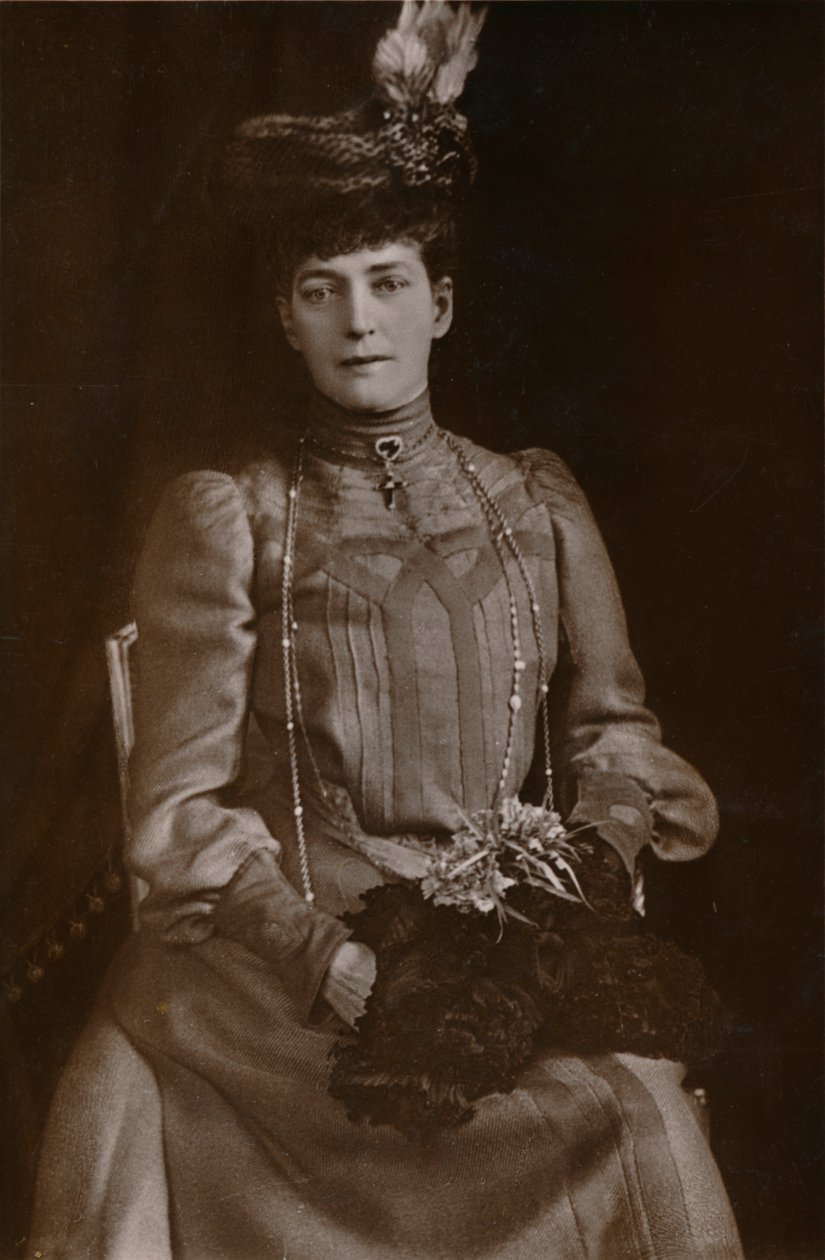 Alexandra, Yhdistyneen kuningaskunnan kuninkaan Edward VII:n kuningatar puoliso, 1905 tekijältä William Slade Stuart