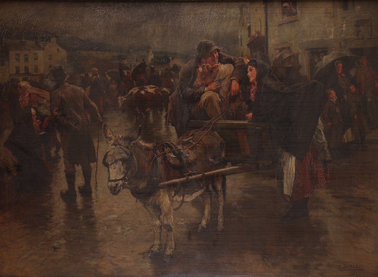 Rakkaus nauraa sateelle, 1891 tekijältä William Small