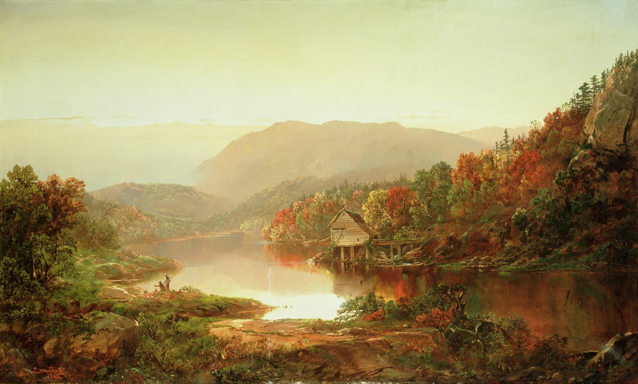 Kohtaus lähellä Graftonia, Länsi-Virginia, 1864 tekijältä William Sonntag
