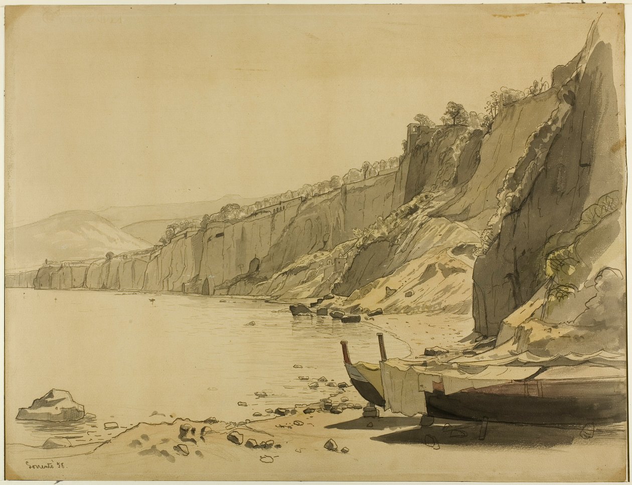 Sorrenton rannikko tekijältä William Stanley Haseltine