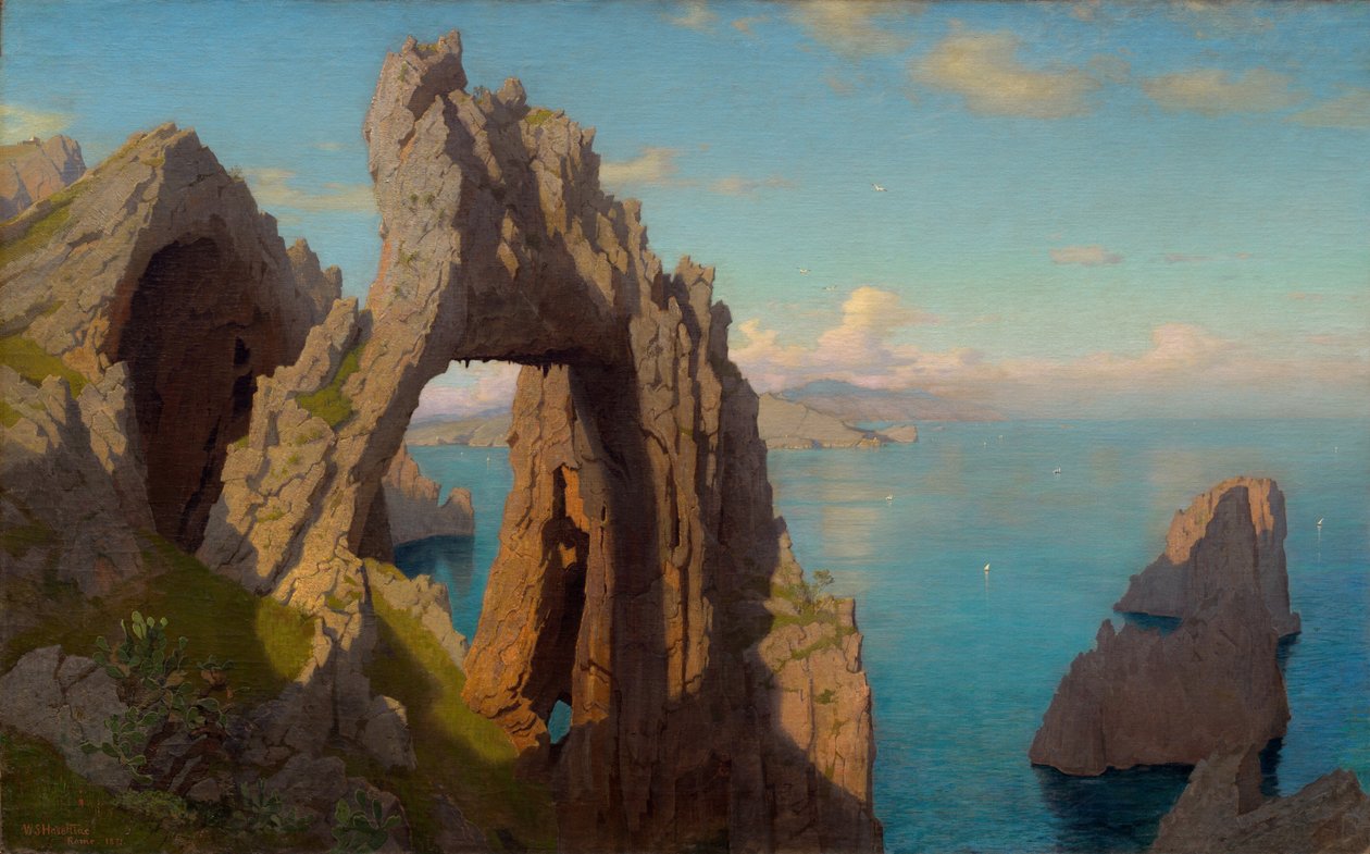 Caprin luonnonkaari, 1871. tekijältä William Stanley Haseltine