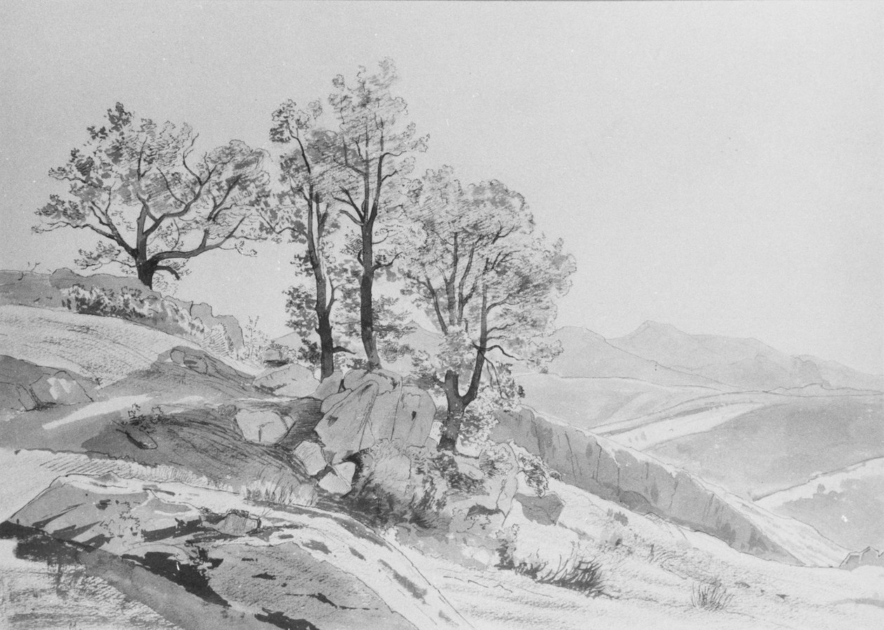 Olevano (Campagna Romana) tekijältä William Stanley Haseltine