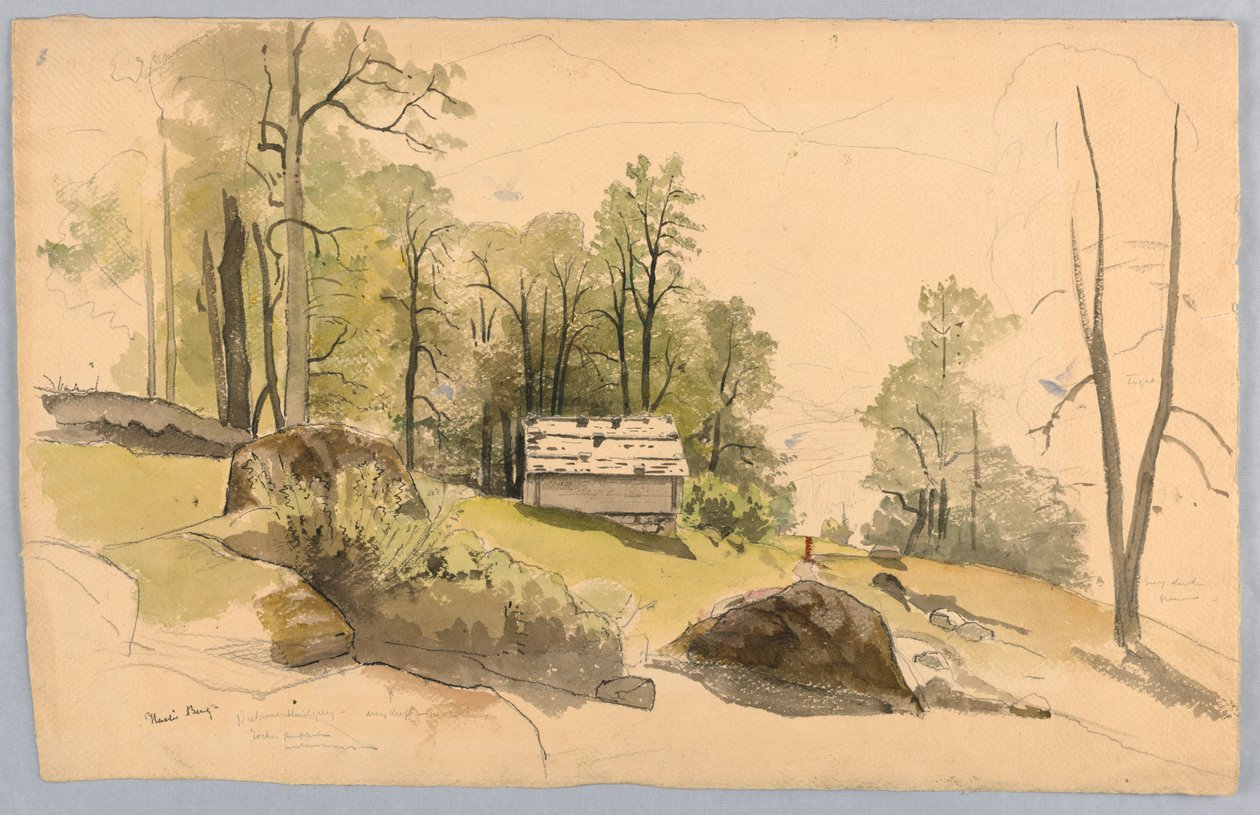 Maisematutkimus, Hasliberg, Sveitsi tekijältä William Stanley Haseltine