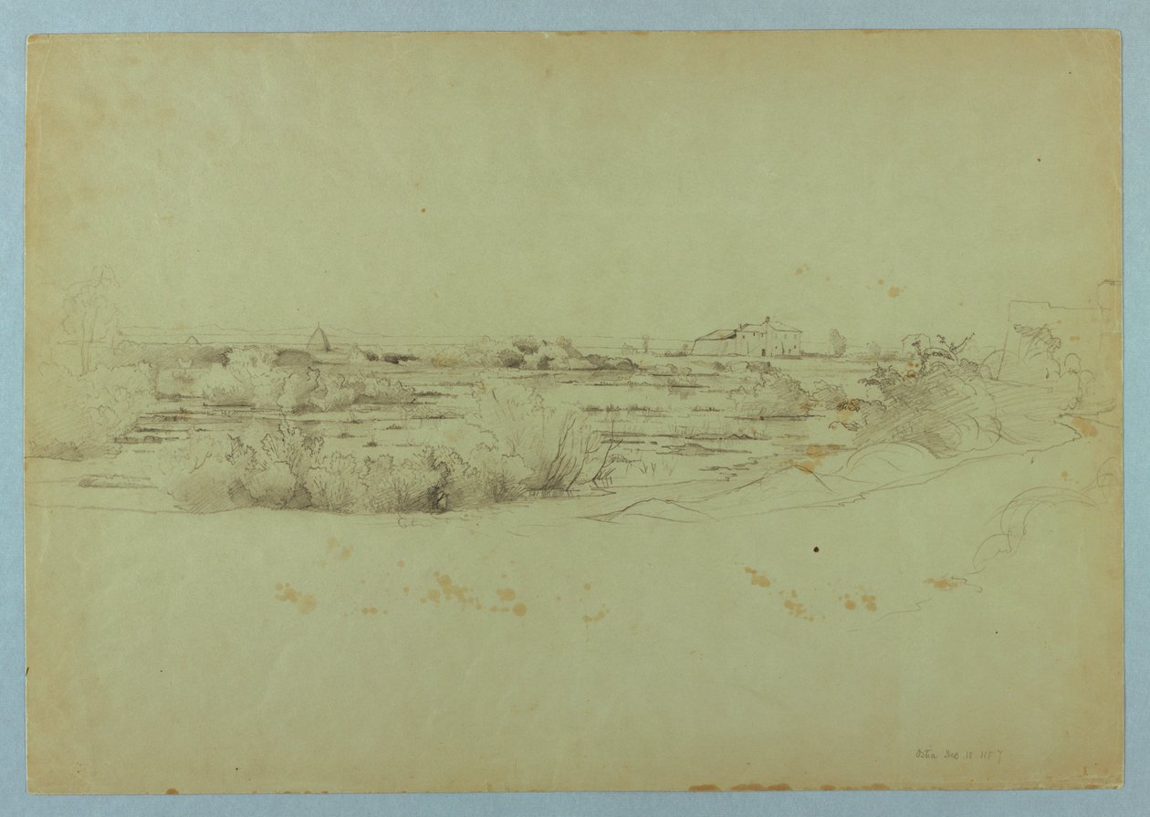 Maisematutkimus, Ostia, Italia tekijältä William Stanley Haseltine