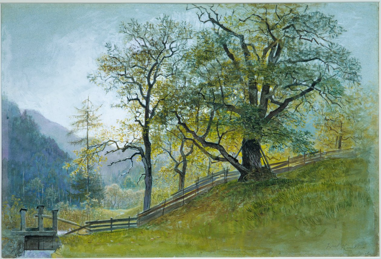 Vahrn Tirolissa, lähellä Brixeniä tekijältä William Stanley Haseltine