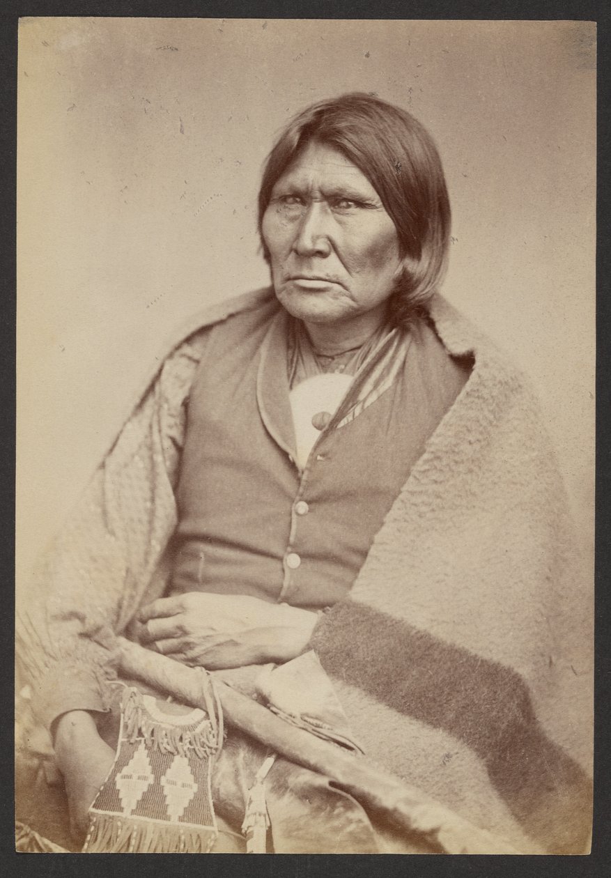 Comanche Chief Horseback [Tuh-huh-yet, Nau-qua-hip, Champion Rider] tekijältä William Stinson Soule