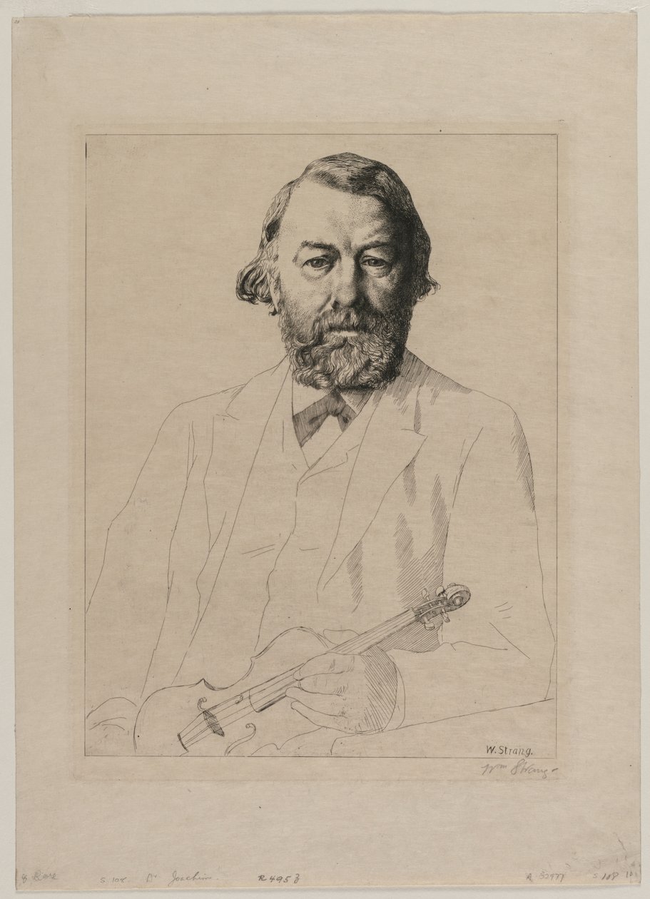 DR Joachim, 1887. tekijältä William Strang