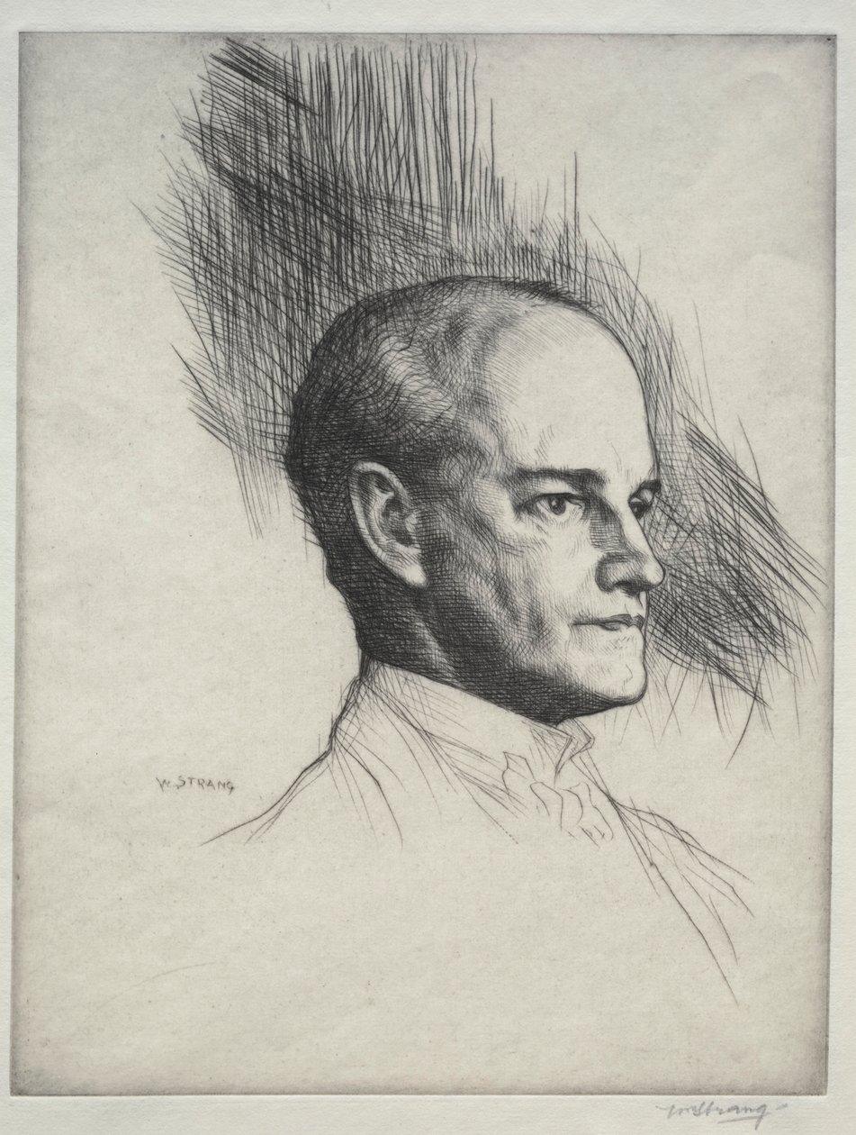 John Galsworthy, 1920. tekijältä William Strang