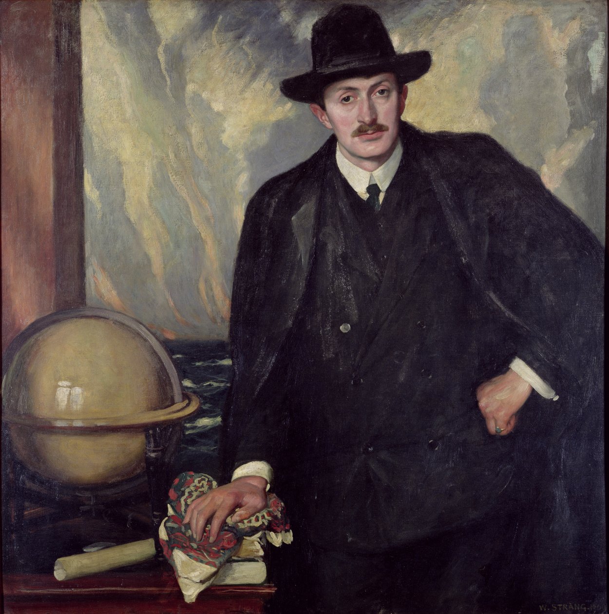 John Masefield (1878-1967), 1909 tekijältä William Strang