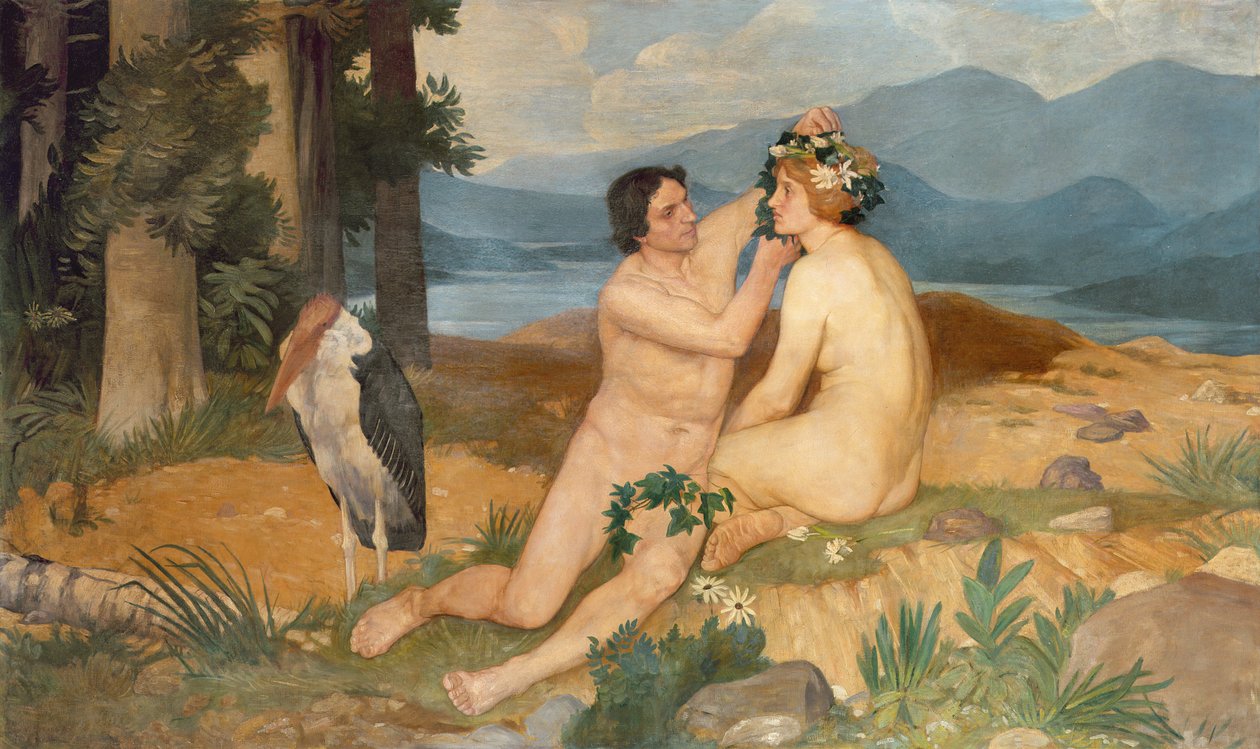 Paratiisi, noin 1895 tekijältä William Strang
