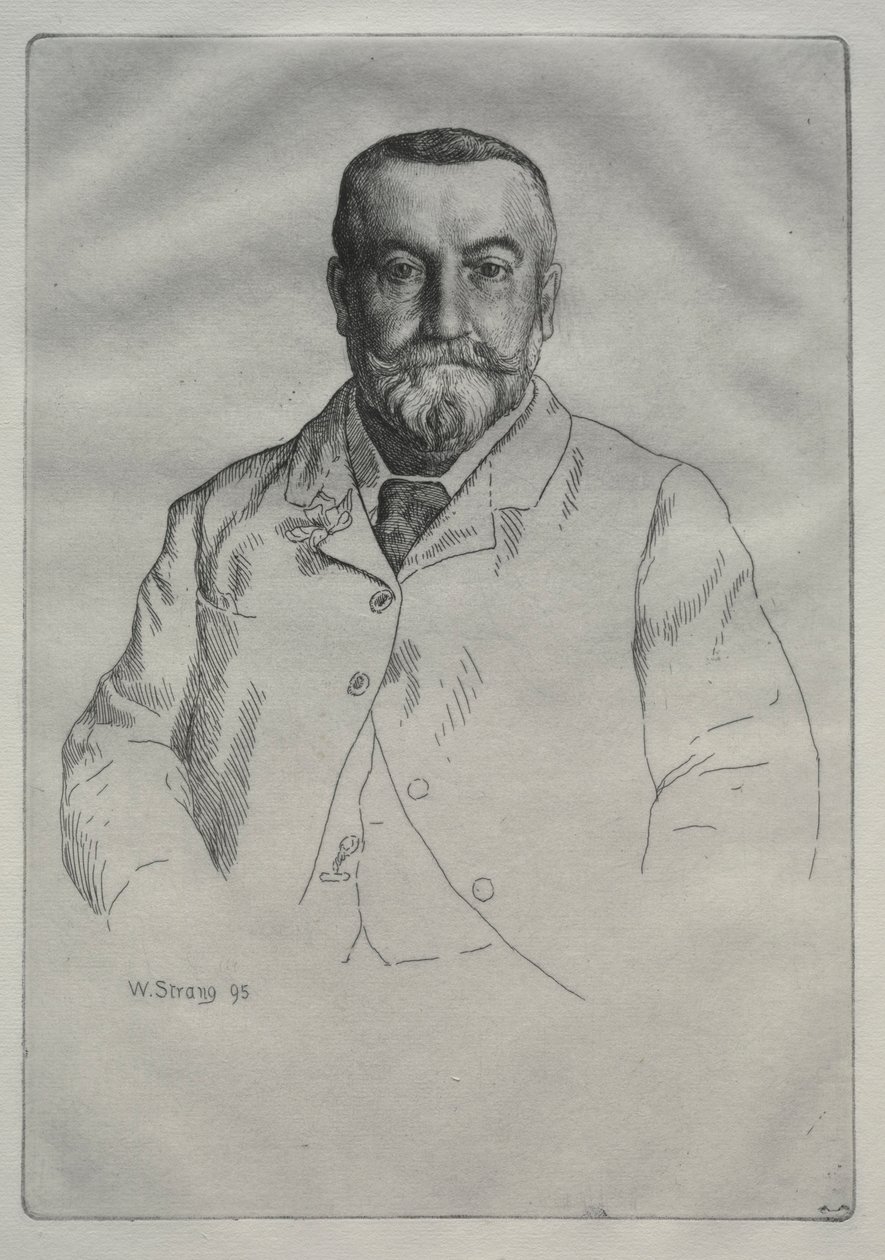 H. Cockin muotokuva, 1895. tekijältä William Strang
