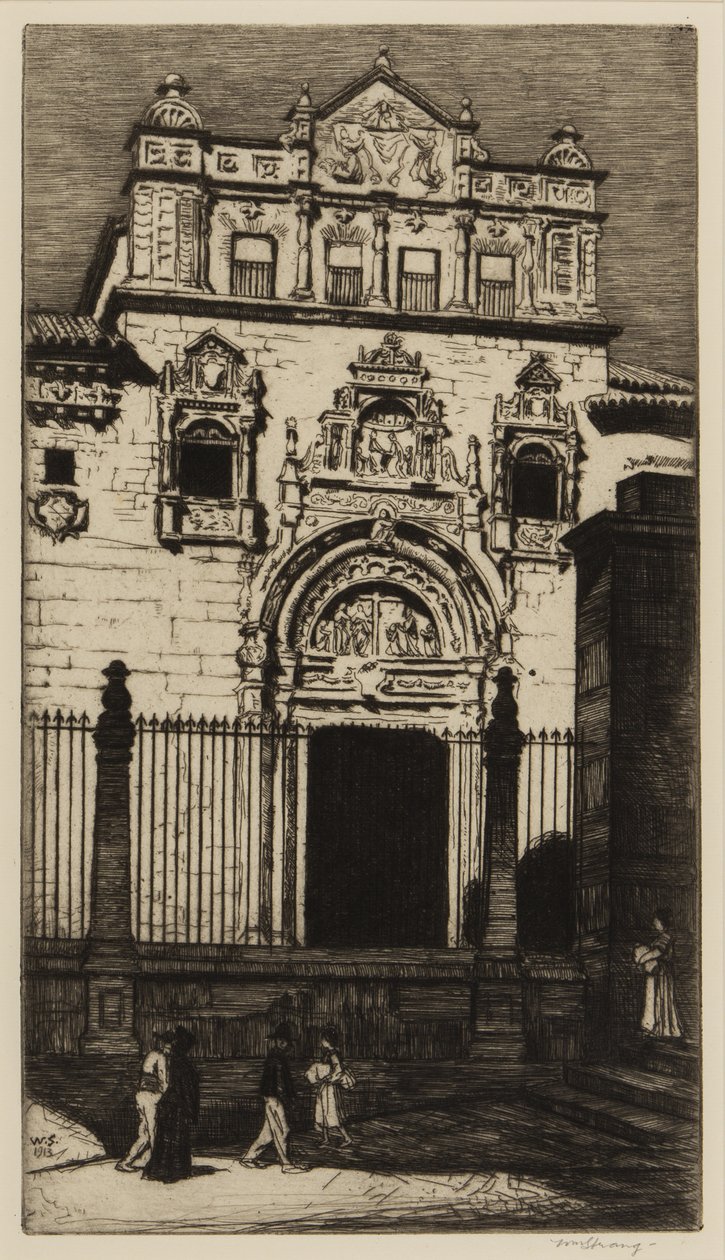 Santa Cruz, Toledo, 1913 tekijältä William Strang