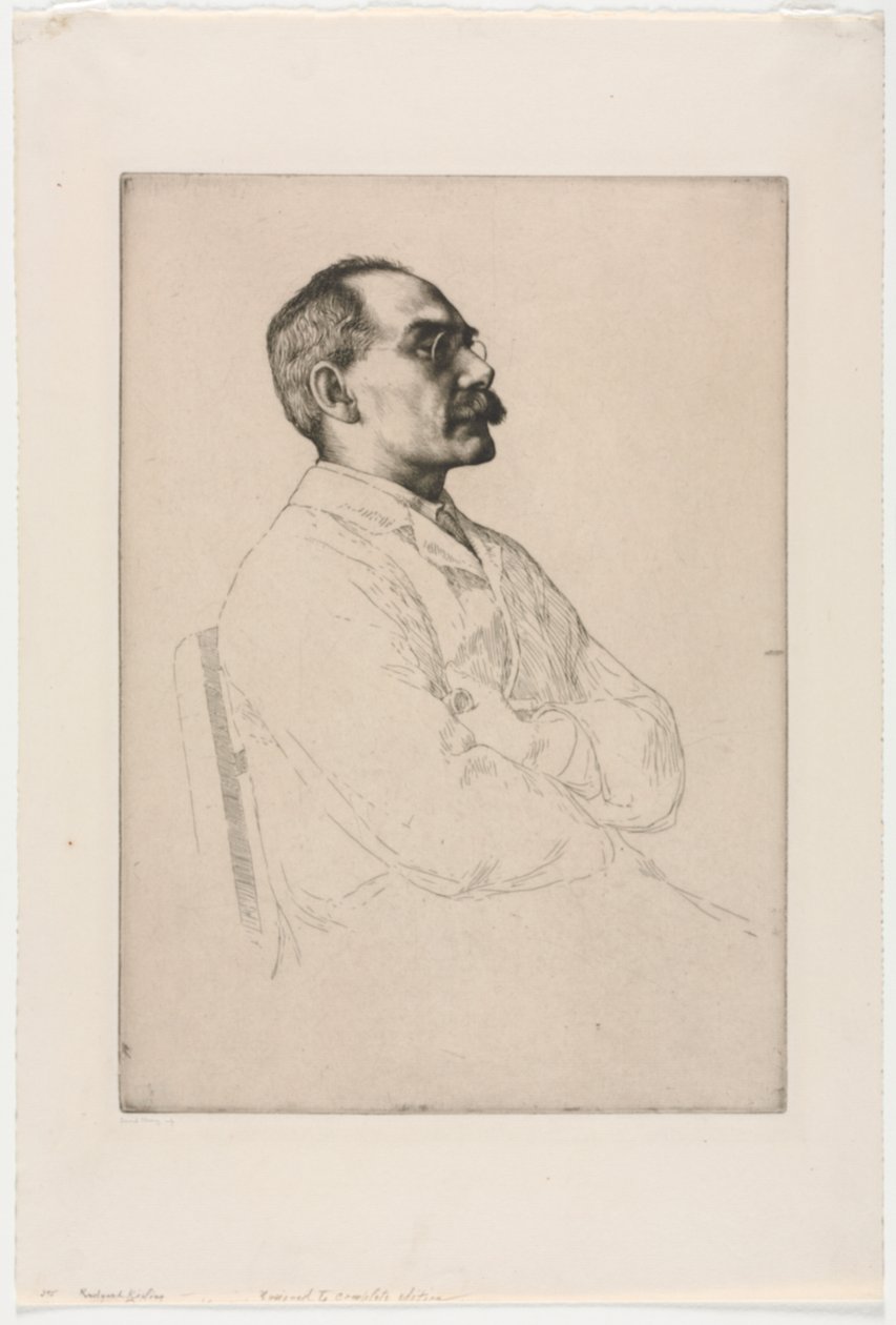 aSir Rudyard Kipling tekijältä William Strang