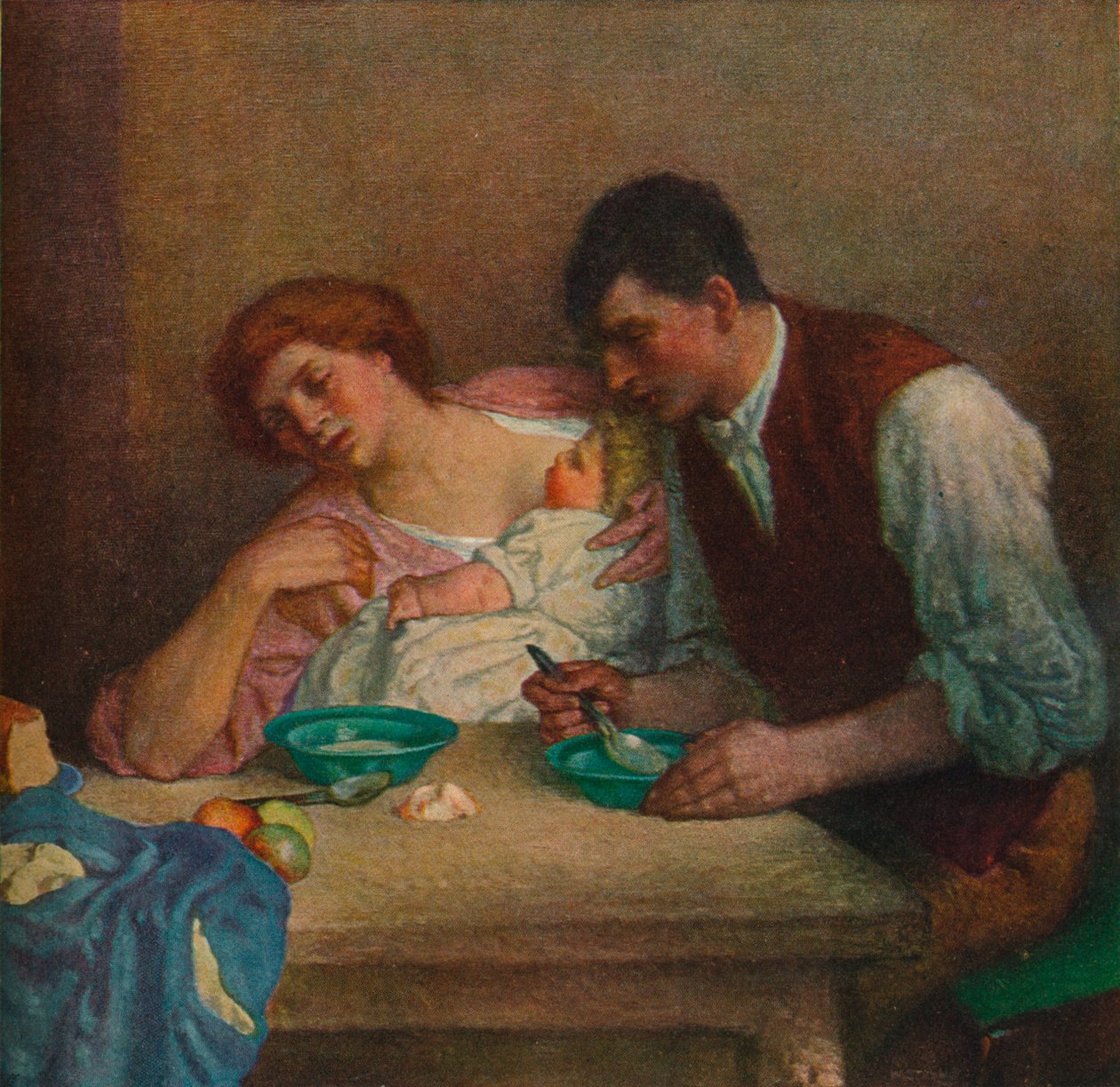 Illallinen, 1905, 1906 tekijältä William Strang
