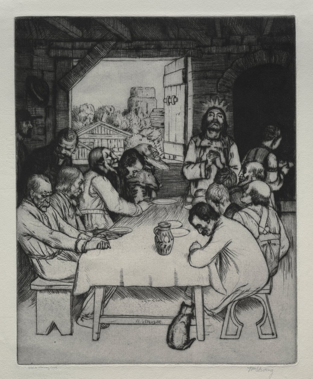 Viimeinen ehtoollinen tekijältä William Strang