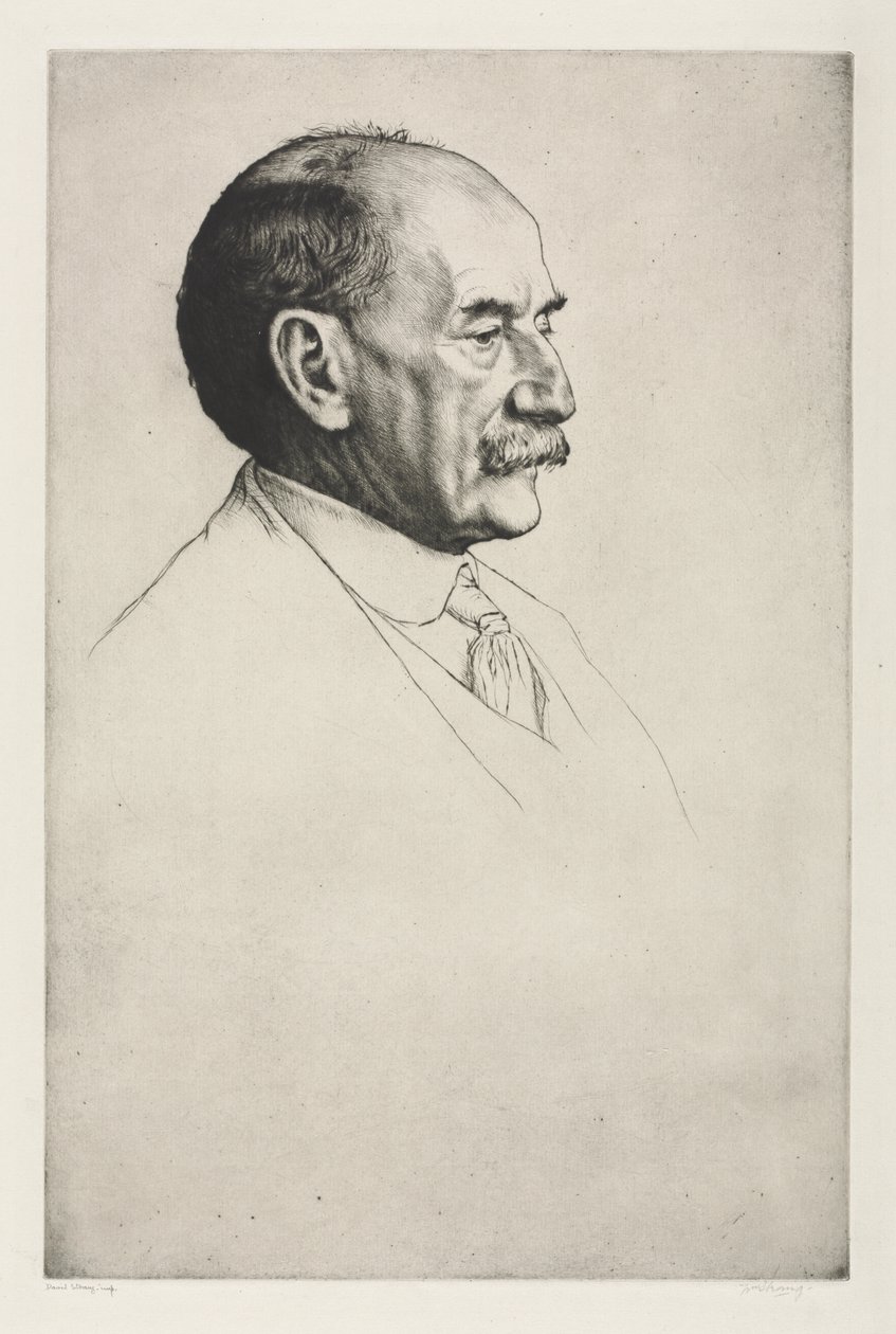Thomas Hardy, edessä oikea tekijältä William Strang