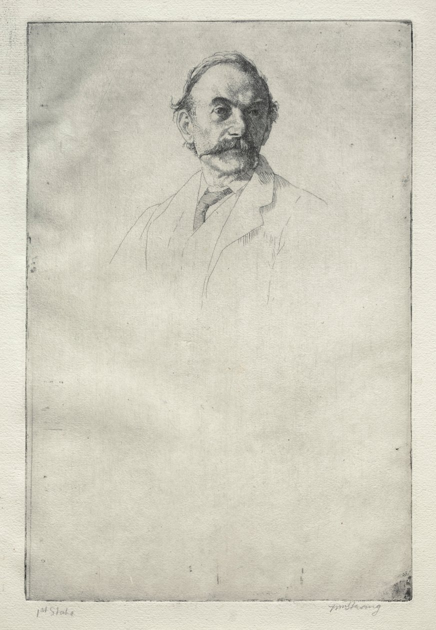 Thomas Hardy, nro 1, 1893. tekijältä William Strang