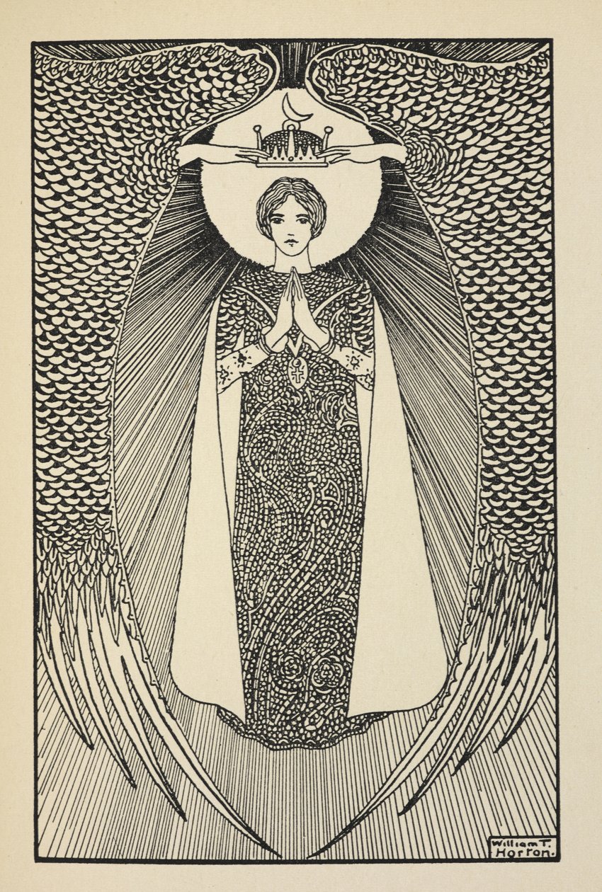 Assumptio, levy 59 julkaisusta "A Book of Images, esittelijä W. B. Yeats" tekijältä William Thomas Horton