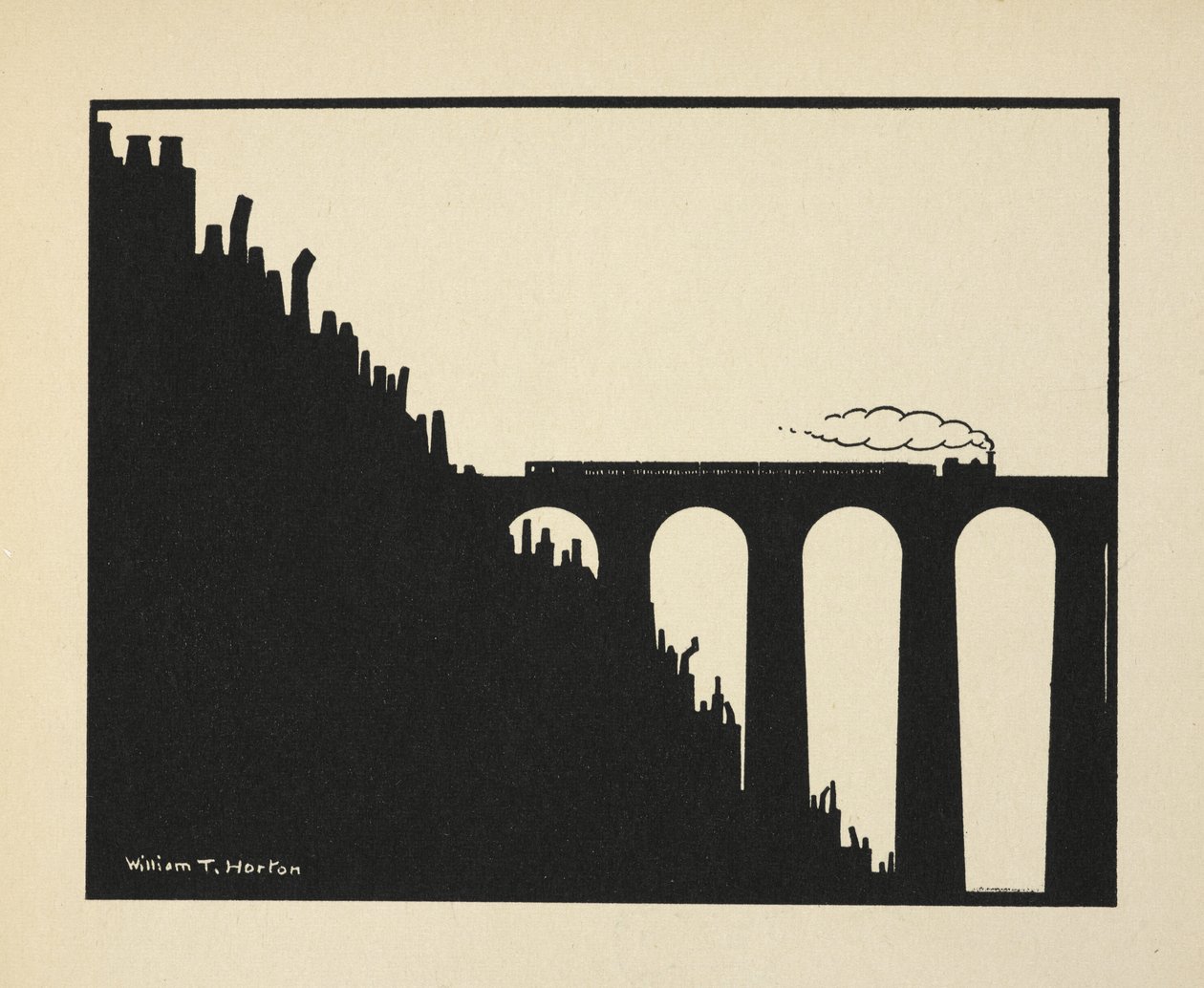Maasilta, levy 37 julkaisusta "A Book of Images, esittelijä W. B. Yeats" tekijältä William Thomas Horton