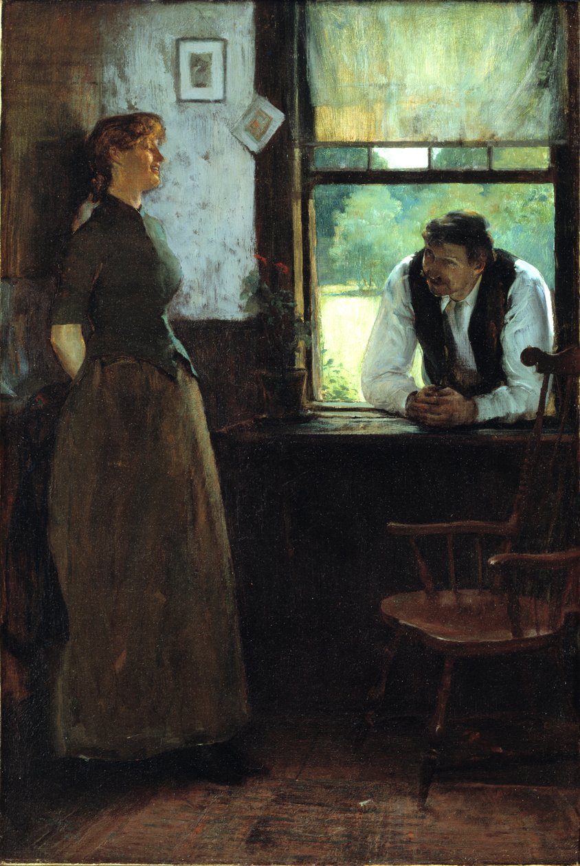 Eräänä päivänä kesäkuussa, n. 1880-1885. tekijältä William Thomas Smedley