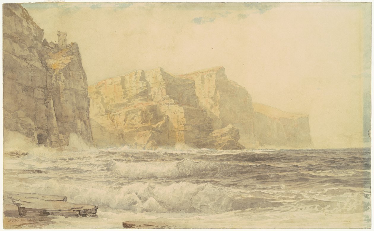 Baldart Castle, Kilkee, County Clare, Irlanti tekijältä William Trost Richards
