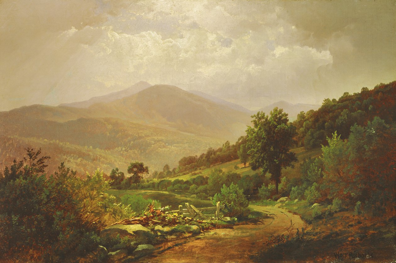 Bouquet Valley Adirondacksissa tekijältä William Trost Richards