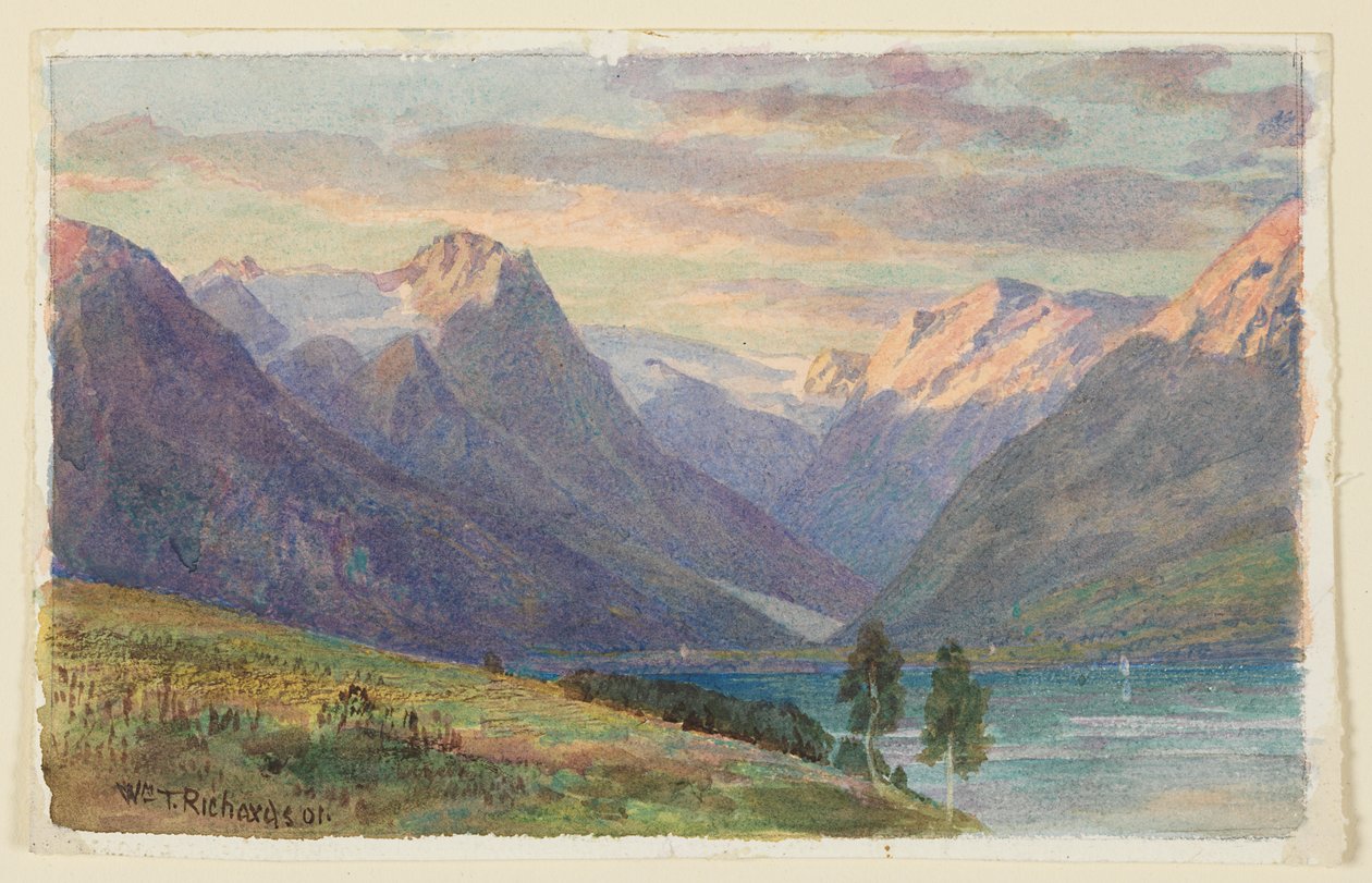 Fjord Norjassa tekijältä William Trost Richards