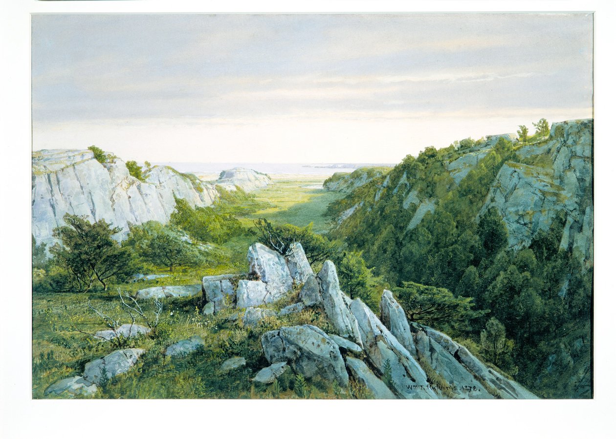 Paratiisista kiirastuleen, Newport tekijältä William Trost Richards