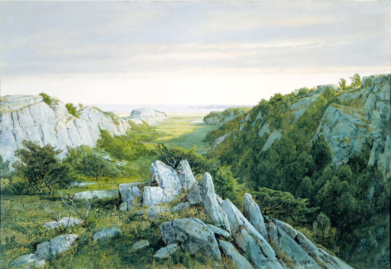 Paratiisista kiirastuleen, Newport, 1878. tekijältä William Trost Richards