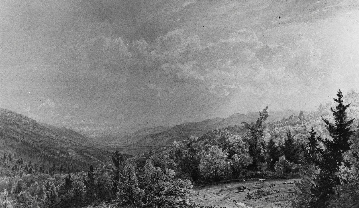 Flume Housesta, Franconia, New Hampshire, 1872. tekijältä William Trost Richards