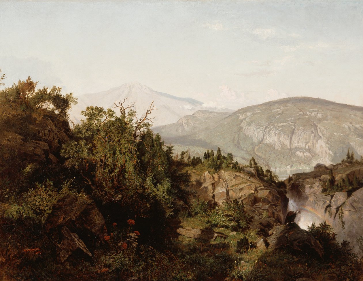 Adirondack-vuorilla tekijältä William Trost Richards