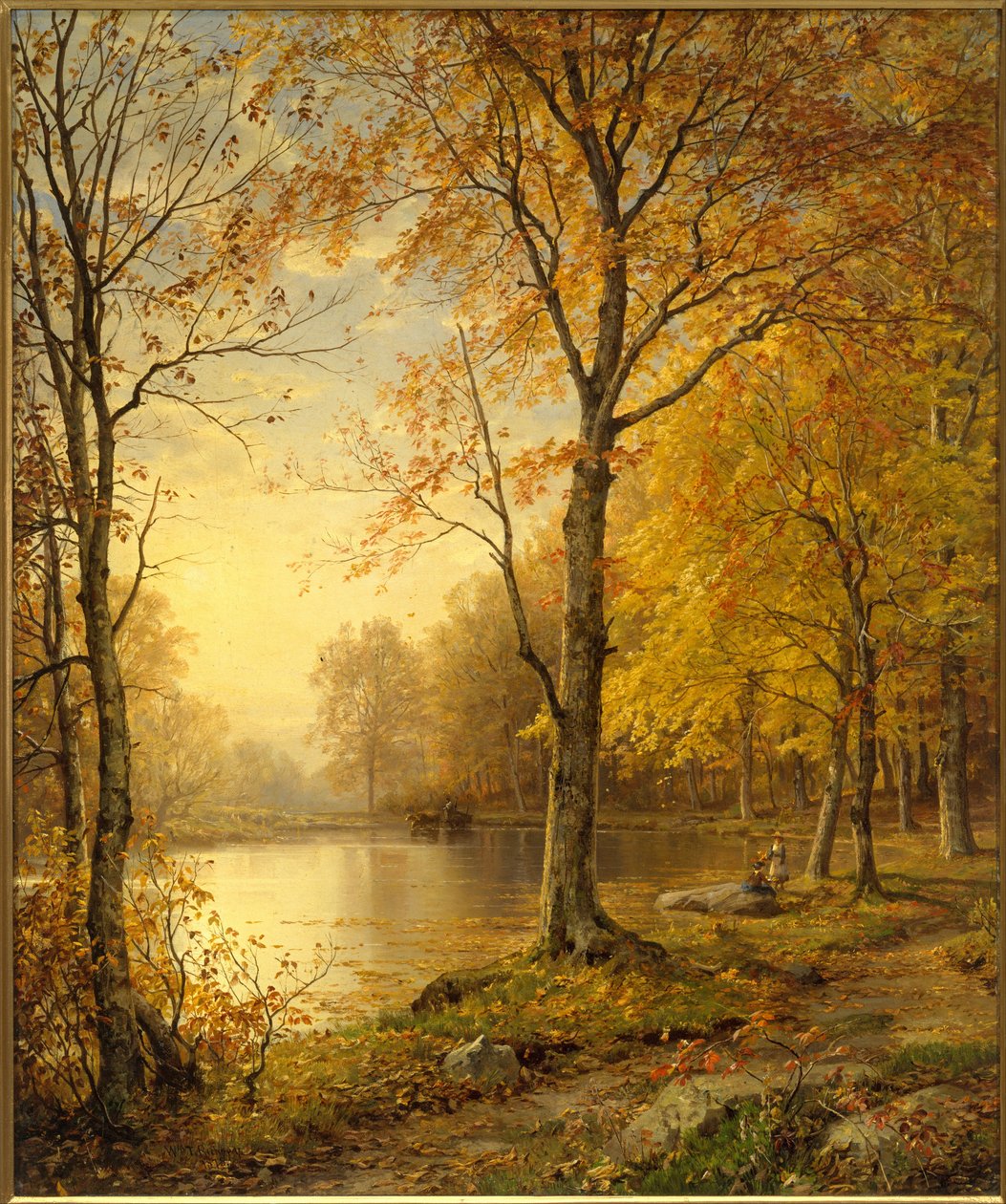 Intiaanikesä tekijältä William Trost Richards
