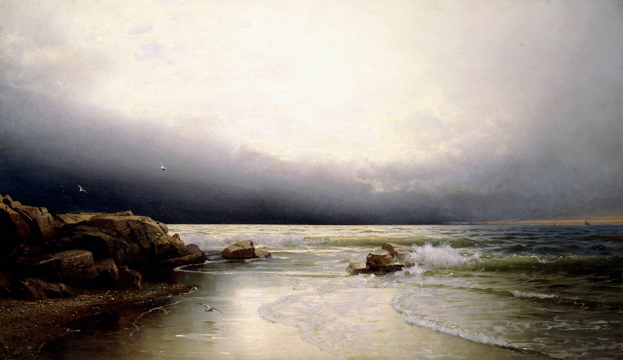 Lands End - New Jersey Coast, 1887 tekijältä William Trost Richards