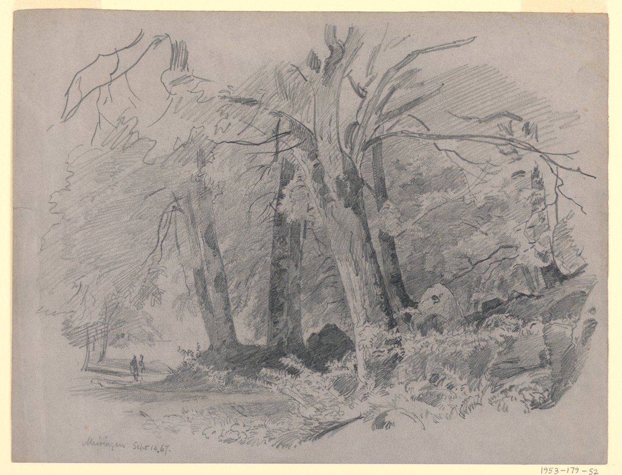 Maisema, Meiringen, Sveitsi tekijältä William Trost Richards