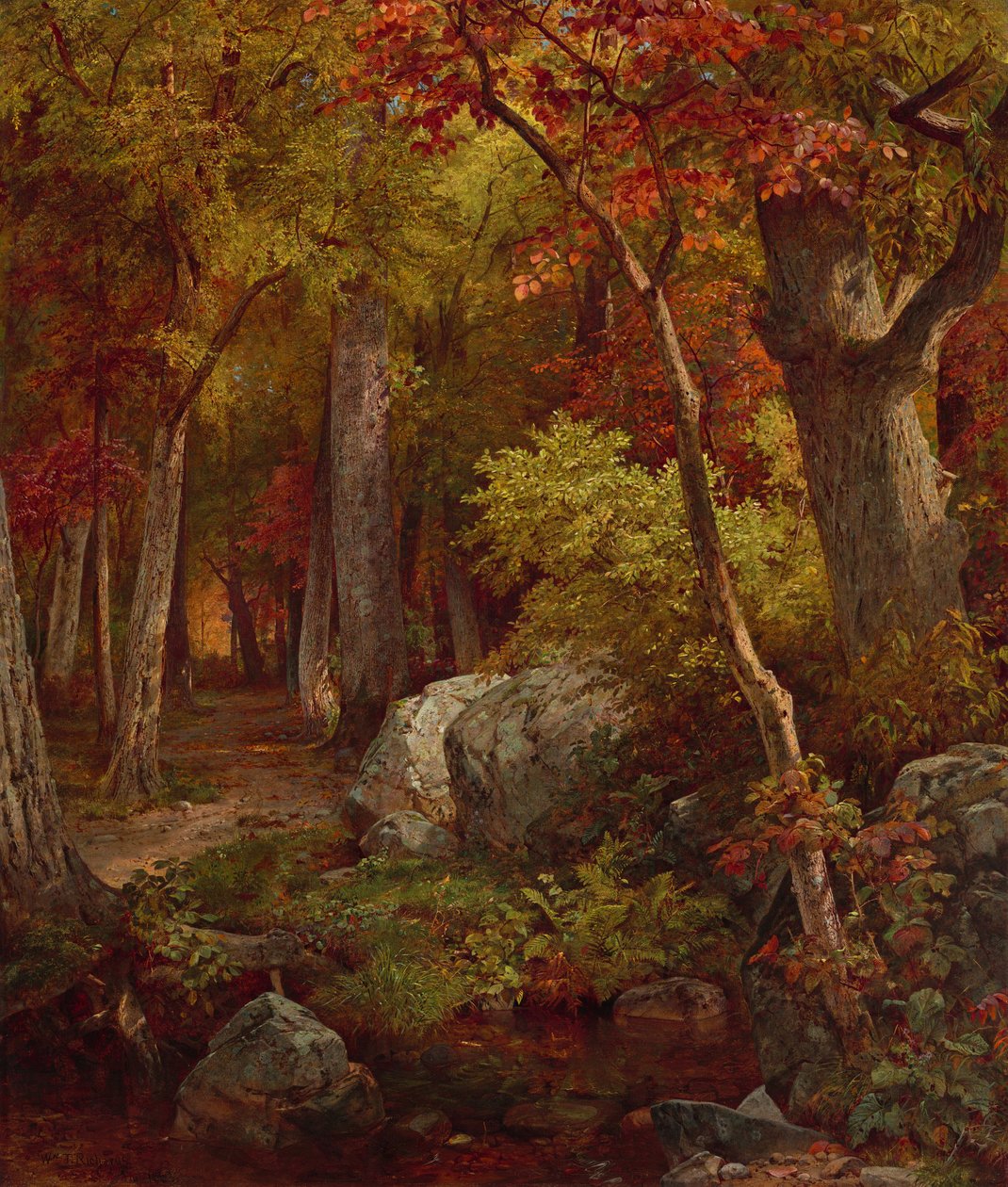 lokakuu tekijältä William Trost Richards