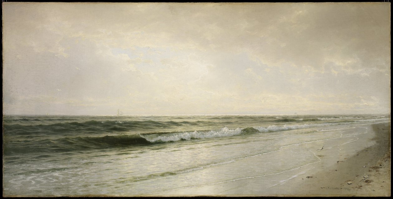 Rauhallinen merimaisema tekijältä William Trost Richards