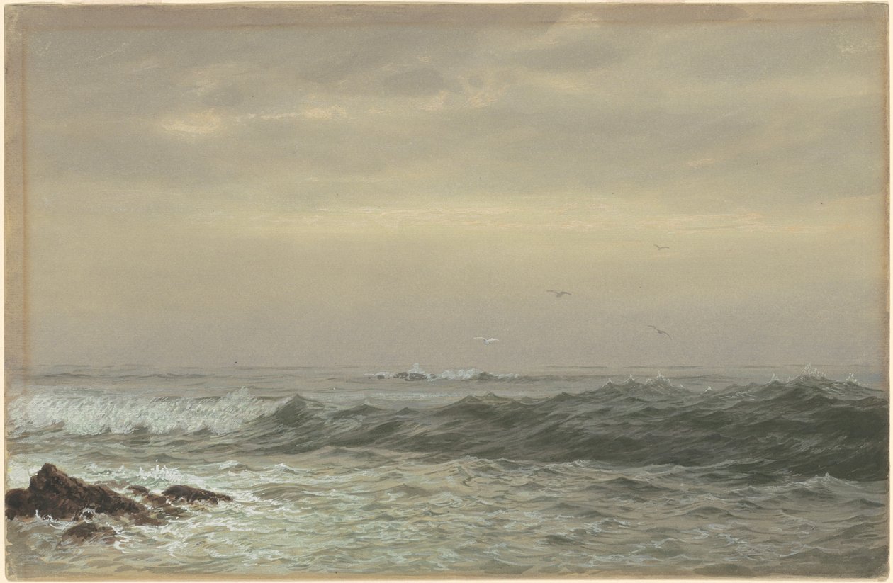 Kivet ja aallot tekijältä William Trost Richards