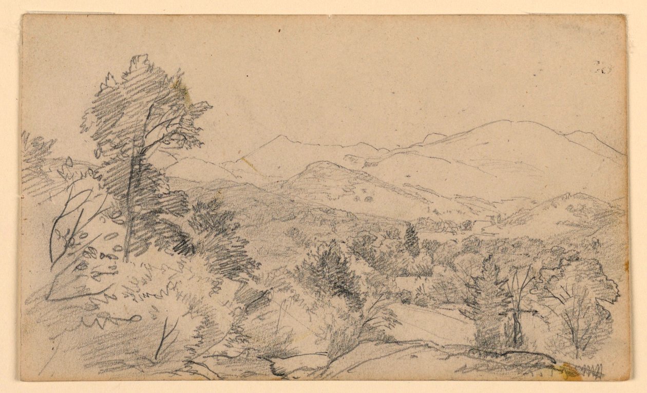 Maiseman tutkimus tekijältä William Trost Richards