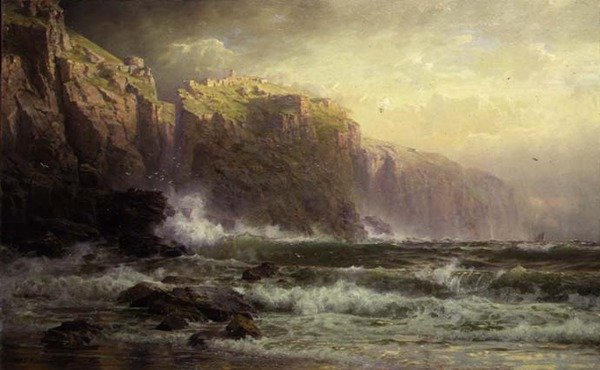 The League Long Breakers Thundering on Reef tekijältä William Trost Richards