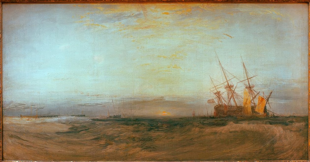 Laiva karille tekijältä Joseph Mallord William Turner