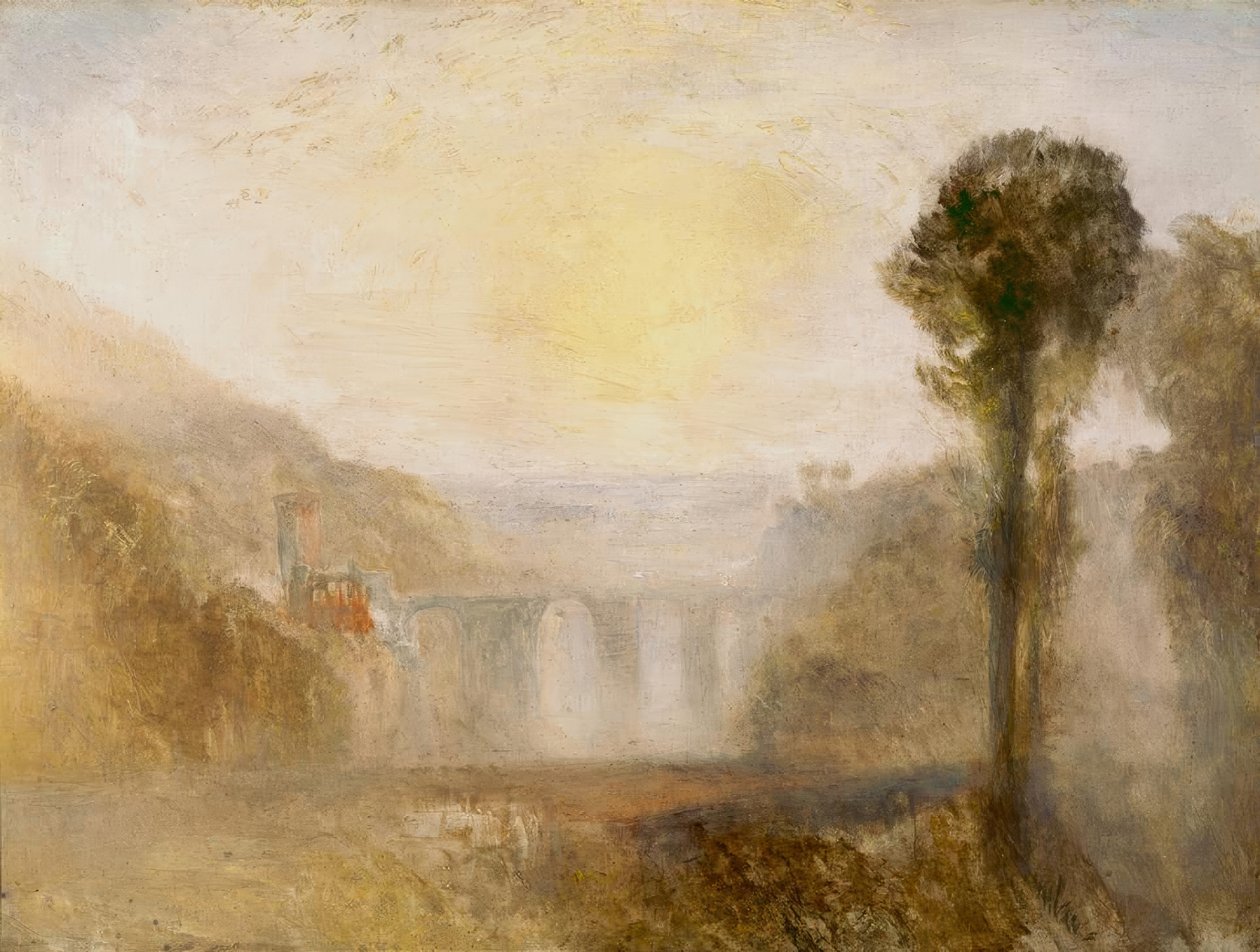 Brücke und Turm tekijältä Joseph Mallord William Turner
